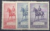 AUSTRALIA 1934 - Yvert #102/4 - ** MNH - Mint Stamps