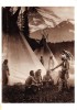 04290  "THE COUNCIL PIEGAN/ BLACKFOOT - GLACIER NAT. PARK" PELLEROSSA - REDSKIN. CART. POST. ILLUSTR. ORIG. NON SPEDITA. - Amerika