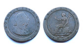 Penny 1797 Grande Bretagne. Georges III°. Cuivre - Andere & Zonder Classificatie