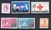 HONG KONG, 1953 Etc, Six Fine MNH Stamps Unmounted Mint, Cat £14 - Gebruikt