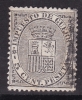 ESPAÑA 1874 - Escudo De España Sello Usado 5 C. Edifil Nº 141 - Oblitérés