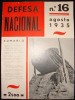 Revista Defesa Nacional De Portugal Nº 16 - Magazine Military - Militaire 1935. - Zeitungen & Zeitschriften