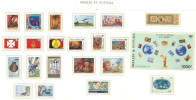 WALLIS FUTUNA 1997 - Annee Complete  (Yvert 497/511 - A 197/202 - BF 7) Neuf ** (MNH) Sans Trace De Charniere - Ongebruikt