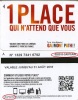@+ CINECARTE Pathé Gaumont - 1 Place - Verso 2 Lignes + N° Haut Droite - Lettre A (31 Aout 2016) - Cinécartes