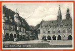 D073_GOSLAR A. HARZ MARKTPLATZ * SENT To DK 1930 With 3 STAMPS - Goslar