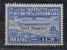 Brazil Brasil 1930 Zeppelin Mi# 6 ** MNH Overprint USA - Poste Aérienne (Compagnies Privées)