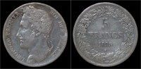 Belgium Leopold I 5 Frank 1835-pos B - 5 Francs
