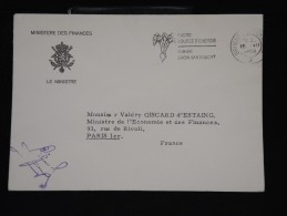 BELGIQUE - Enveloppe En Franchise Pour Mr Giscard D 'Estaing En 1969 - Lot P12077 - Covers & Documents