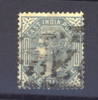 02501  -   Inde  :  Yv   32  (o) - 1858-79 Kolonie Van De Kroon