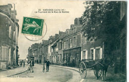 44 - Varades : Le Tournant De La Rue De Nantes - Varades