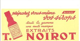 Buvard NOIROT Préparez Vous-même Vos Sirops Toute La Gamme Une Seule Marque EXTRAITS NOIROT - Softdrinks