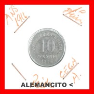 ALEMANIA -  IMPERIO  -  DEUTSCHES REICH -  10-Pfn: AÑO 1916-A - 10 Pfennig