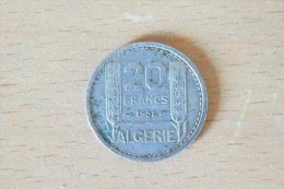 20 Francs "Turin (Algérie) De 1956; TTB - Argelia