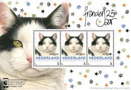 Nederland  2015  Katten 6 Cats Katzen   Velletje /sheetlet  Postfris/mnh/neuf - Ungebraucht