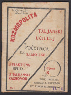 Italian Dictionary - Kozmopolita - NDH Period - Dizionari