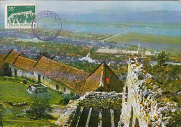 ARCHAEOLOGY, RASNOV FORTRESS RUINS, CM, MAXICARD, CARTES MAXIMUM, 1973, ROMANIA - Archeologie