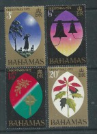 Bahamas N° 328 / 31  X Noël, Les 4 Valeurs Sans Charnière, TB - 1963-1973 Autonomía Interna