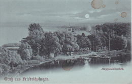 AK Berlin - Gruß Aus Friedrichshagen - Müggelschlösschen - Mondscheinkarte (19595) - Treptow