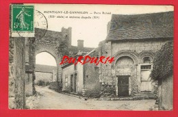 Eure Et Loir - MONTIGNY LE GANNELON - Porte Roland ... Et Ancienne Chapelle ... - Montigny-le-Gannelon