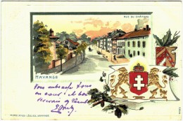 Carte Postale Ancienne De HAYANGE-Rue Du Château - Hayange