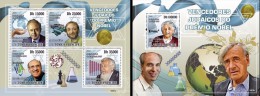 S. Tomè 2009, Juish Nobel, Einstein, Rabin, Aumann, 4val In BF +BF - Albert Einstein