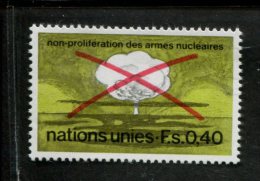 UNO GENEVE -  POSTFRIS MINT NEVER HINGED POSTFRISCH EINWANDFREI YVERT 23 - Other & Unclassified