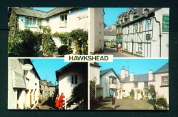 ENGLAND  -  Hawkshead  Multi View  Used Postcard As Scans - Hawkshead