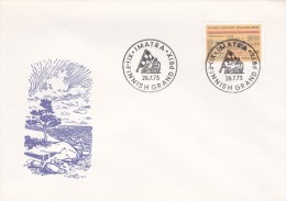 Finland 1973 Finnish Gran Prix Souvenir Cover - Brieven En Documenten