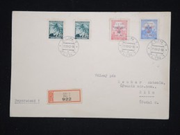 BOHEME ET MORAVIE - Enveloppe En Recommandée De Zlin En 1942 - A Voir - Lot P12352 - Covers & Documents