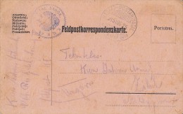 31400- WW1 WAR FIELD CORRESPONDENCE, POSTCARD, CAMP NR 41, CENSORED, 1915, HUNGARY - Brieven En Documenten