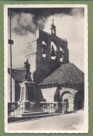 CPSM - LOZERE - SAINT ALBAN - L'EGLISE ET LE MONUMENTS AUX MORTS - CIM - Saint Alban Sur Limagnole