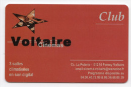 FRANCE CARTE CINEMA VOLTAIRE FERNEY VOLTAIRE - Cinécartes