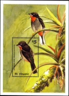 BIRDS-SOUFRIERE BIRD-St VINCENT-MS-MNH-M-33 - Pics & Grimpeurs