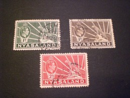 STAMPS NYASSALAND 1934 -1935 Leopard - Nyassaland (1907-1953)
