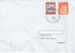 31484- PRO PATRIA- JOSEPH ON THE WAY, BUILDING, STAMPS ON COVER, 2015, SWITZERLAND - Covers & Documents