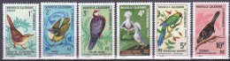 Colonies Francaises Nouvelle Calédonie N° 345/350 Oiseaux 1967/68 Neuf ** - Ungebraucht