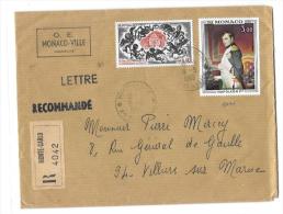 Principauté De Monaco « MONTE-CARLO* Monaco Assimilé Aux Tarifs Postaux Français * - Cartas & Documentos
