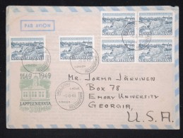 FINLANDE - Enveloppe Pour Les U.S.A.  En 1949  - A Voir - Lot P12434 - Covers & Documents