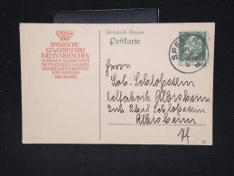 ALLEMAGNE - BAVIERE - Entier Postal En1912  - A Voir - Lot P12436 - Autres & Non Classés