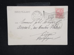 PAYS BAS - Obl. Mécanique De Rotterdam Sur Cp Pour La Belgique En 1906 - A Voir - Lot P12453 - Cartas & Documentos