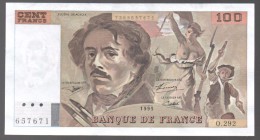 FRANCIA - FRANCE = 100 Francs 1995  P-154 - 100 F 1978-1995 ''Delacroix''