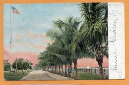 Key West Fl 1907 Postcard - Key West & The Keys