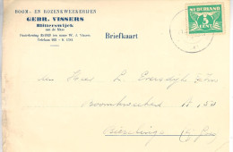 1941 Firmabk Van BLITTERSWIJK  Naar Biezelinge - Cartas & Documentos