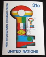 UNO NEW YORK 1980 Mi-Nr. 341 Maximumkarte MK/MC - Tarjetas – Máxima
