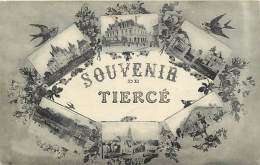 -departements Div- Ref CC923- Maine Et Loire - Tierce - Carte  Souvenir Multi Vues - Carte Bon Etat - - Tierce