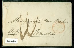 BRIEFOMSLAG Uit 1867 * GELOPEN Van ZWOLLE Naar UTRECHT  (10.016) - Storia Postale