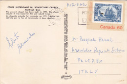 CANADA /  ITALIA _ Cartolina Postale - Postal History