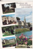 FONTENAY-LE-COMTE (Vendée) Bonjour De Fontenay-le-Comte Multi-Vues - Fontenay Le Comte
