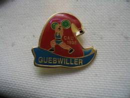 Pin´s Haltérophilie  CAU 1898  GUEBWILLER - Weightlifting