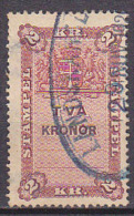 Swedish Revenue Stamp, Used, From Early 20th Century. - Fiscaux